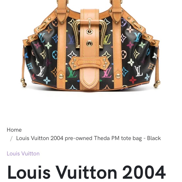 🎨Louis Vuitton X Takashi Murakami Theda Bag - Picture 8 of 14
